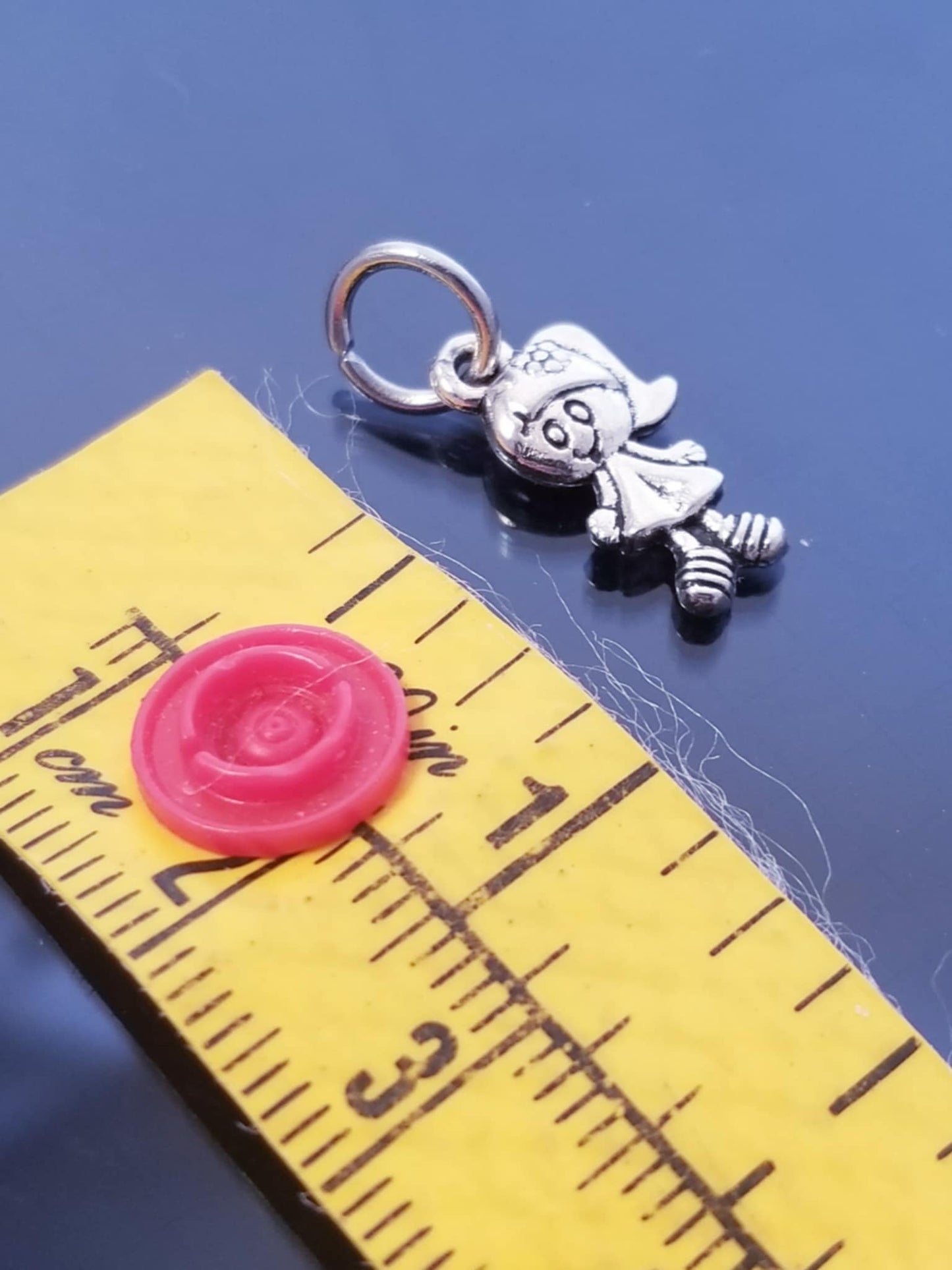 Girl /Daughter /Sister Charm/ Family Charm/ /For Bracelet Bangle Necklace image 1