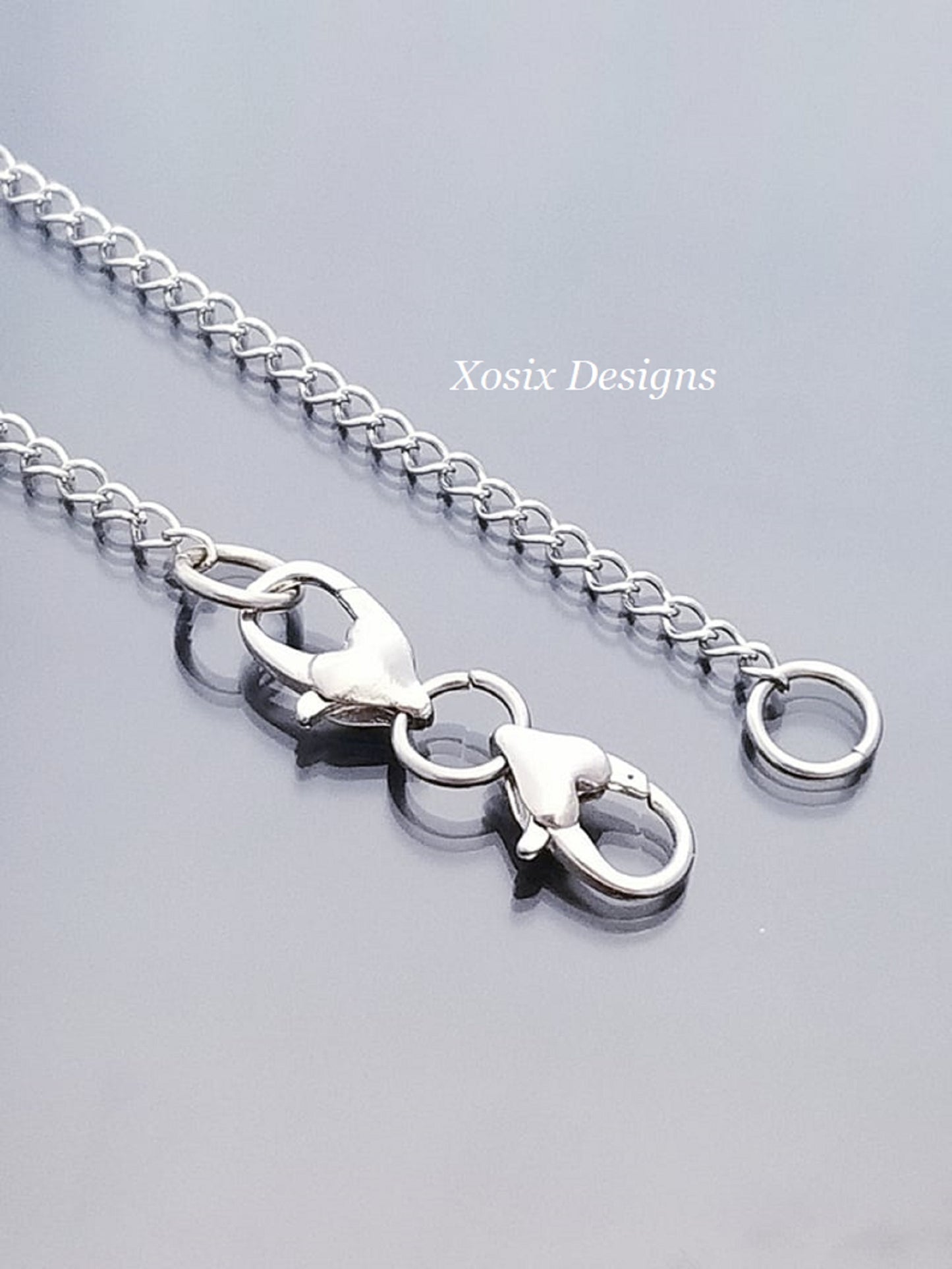 Heart Lobster Clasp / Lobster Clasp Clip On / Bracelet Extender /N image 4