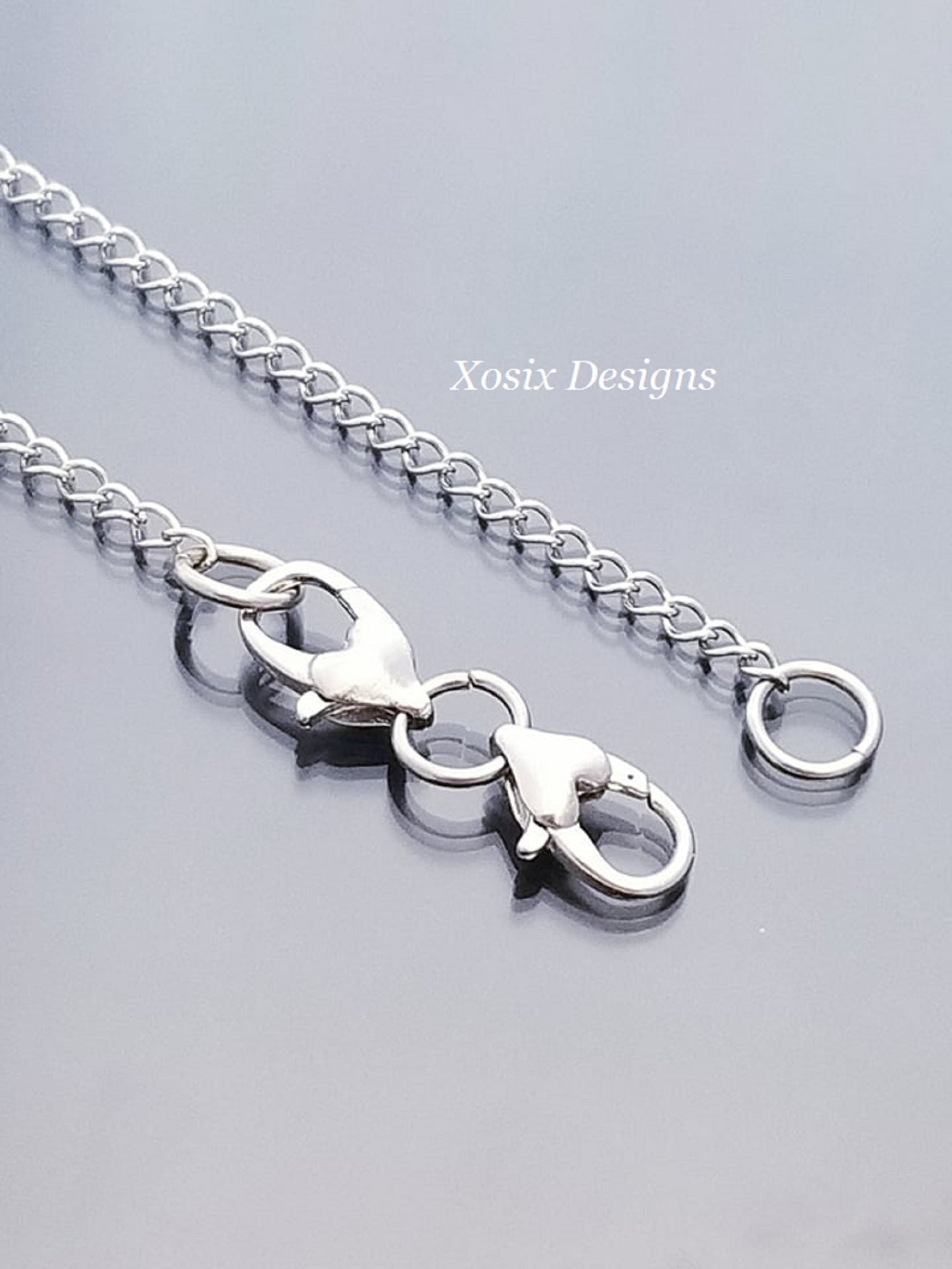 Heart Lobster Clasp / Lobster Clasp Clip On / Bracelet Extender /N image 4