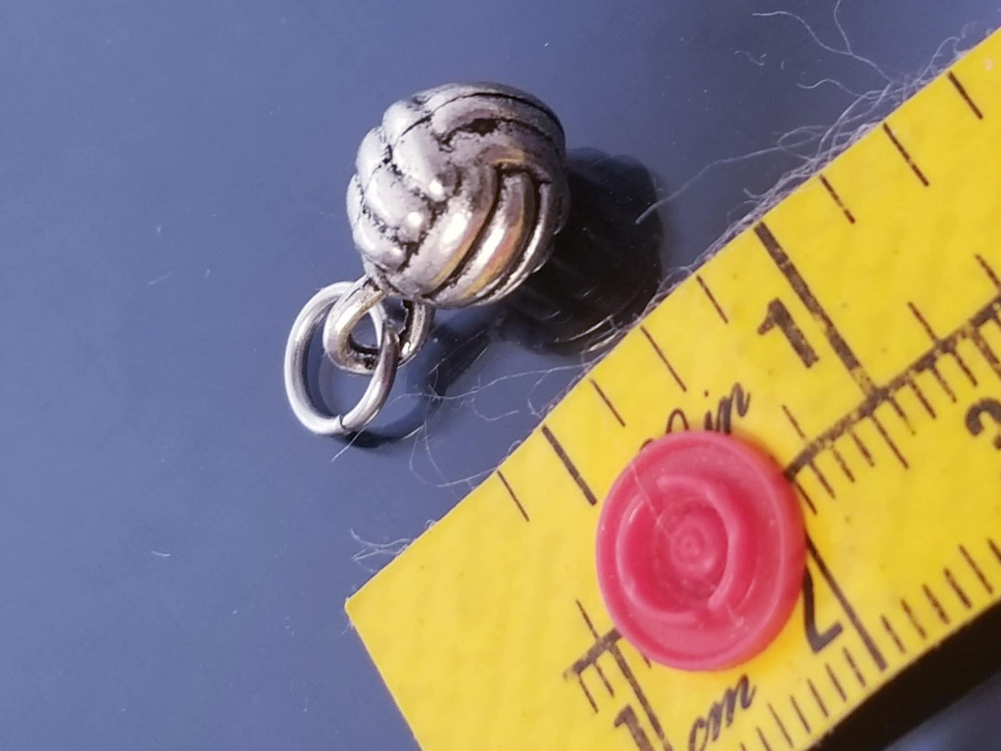 Volleyball VB Charm /Sports Charm /For Bracelet Bangle Necklace image 1
