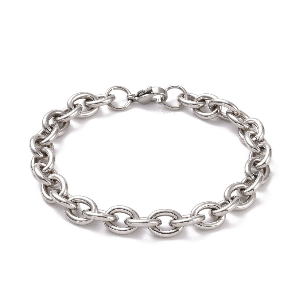 Chunky Bracelet / Chunky Link Bracelet /7.5 inch / 19cm image 0