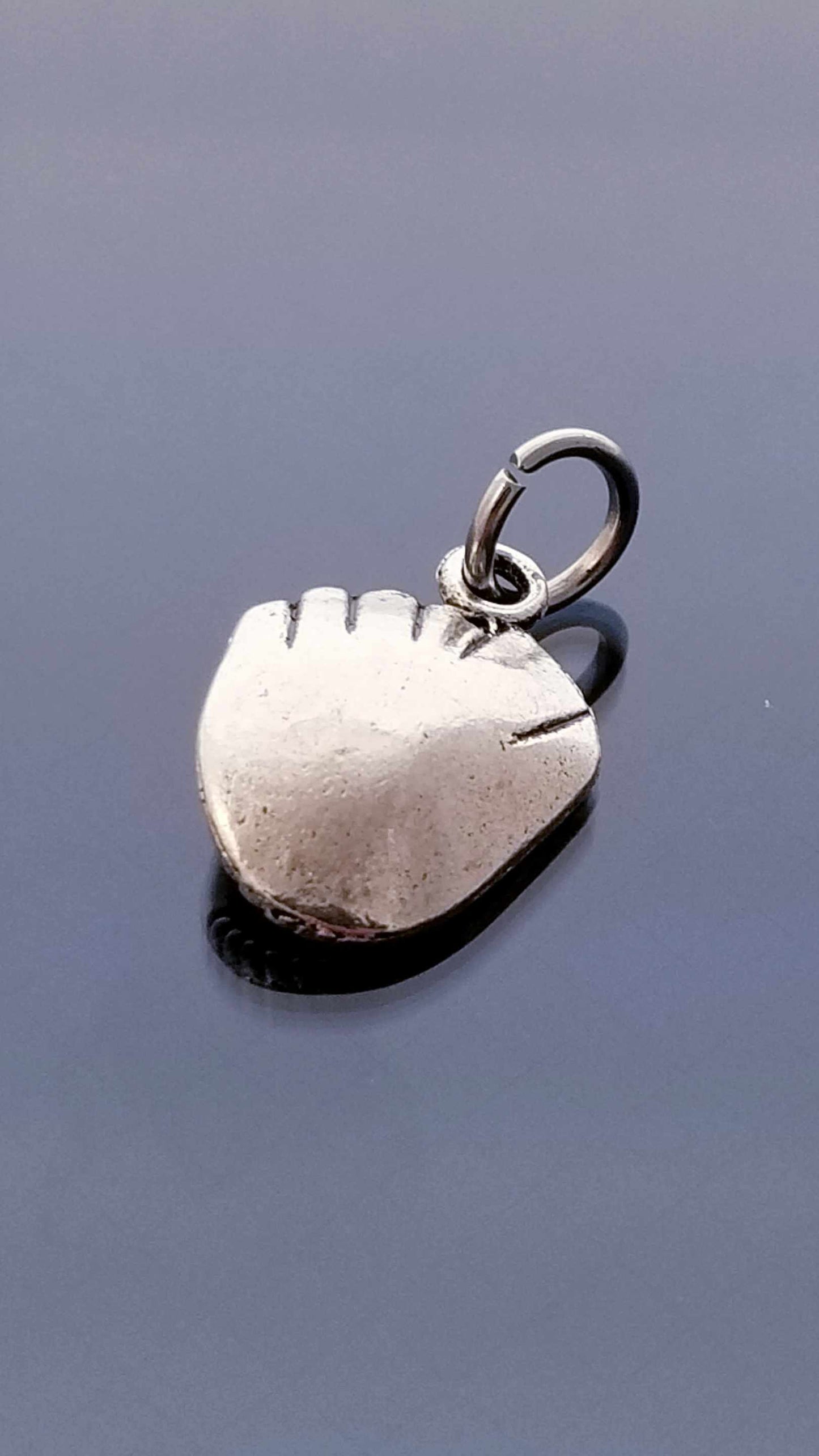 Baseball Mom Charm /Baseball Glove Charm /Sports Charm image 2
