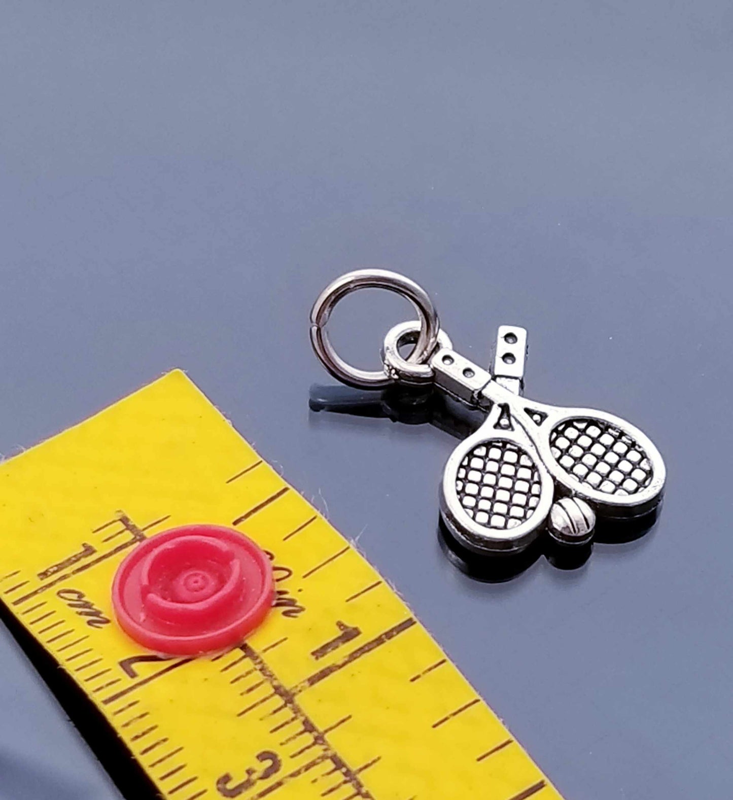 Tennis Rackets & Ball Charm image 1
