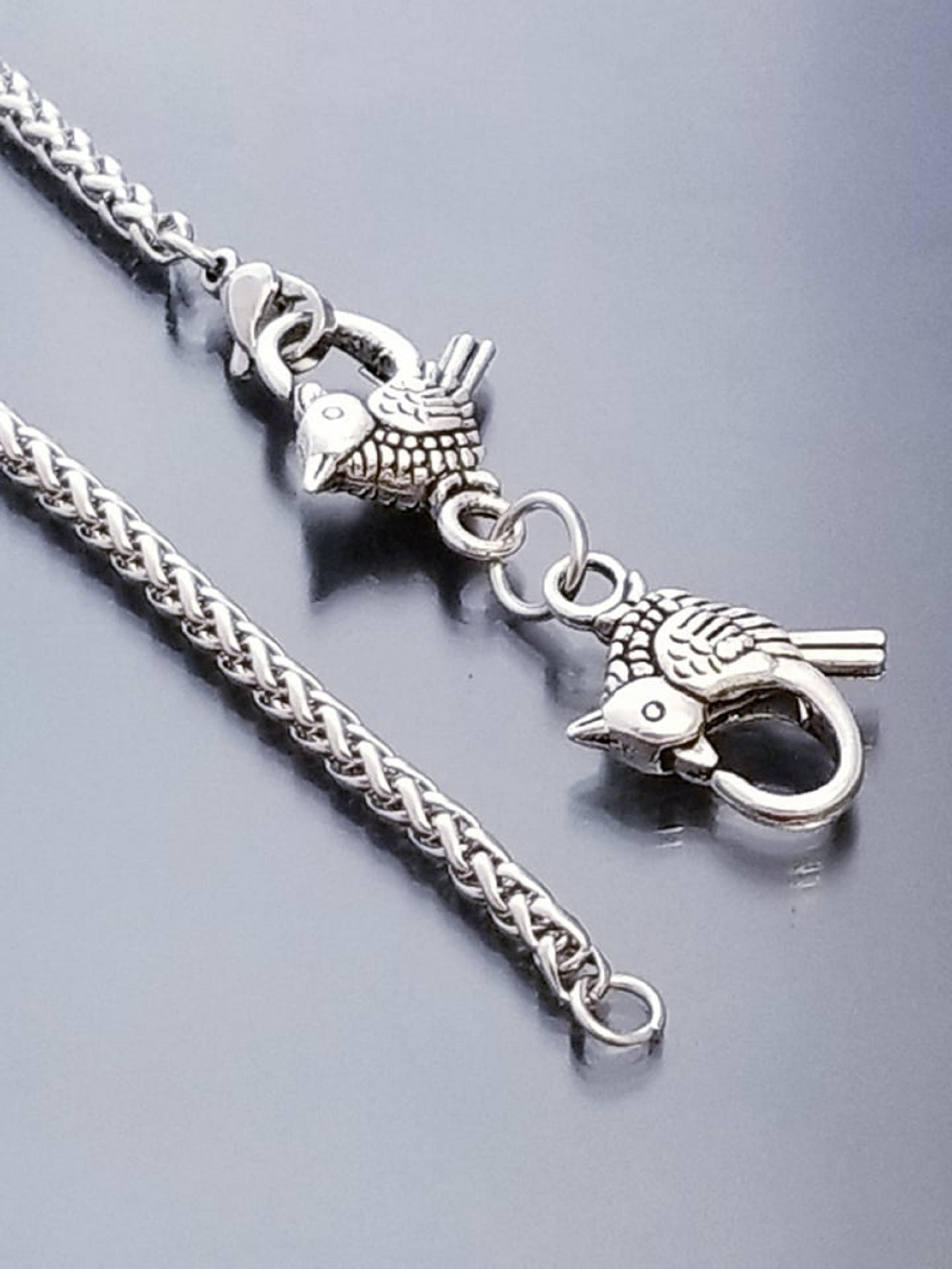Bird Lobster Clasp / Lobster Clasp Clip On / Bracelet Extender /Necklace Extend image 2