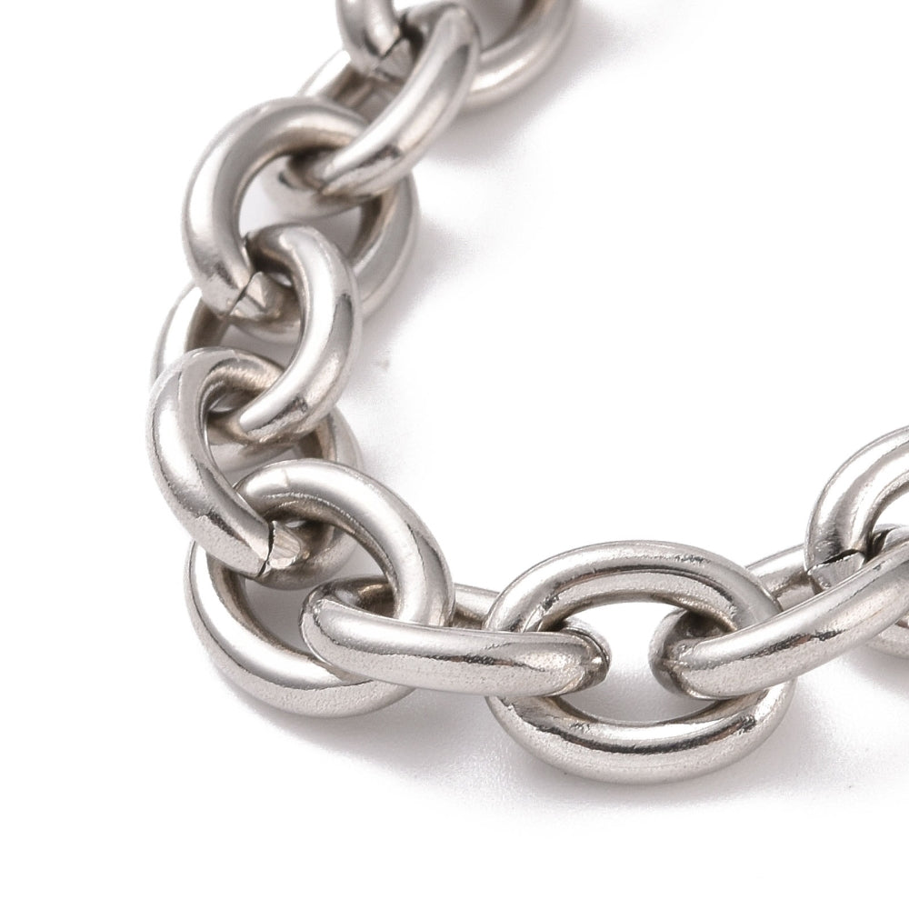 Chunky Bracelet / Chunky Link Bracelet /7.5 inch / 19cm image 2