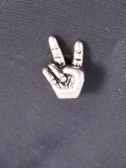 ASL Bead/Sign Language /Peace European Bead /Fit Bracelet Bangle Necklace image 0