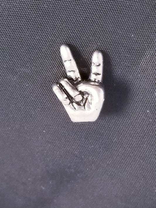 ASL Bead/Sign Language /Peace European Bead /Fit Bracelet Bangle Necklace image 0