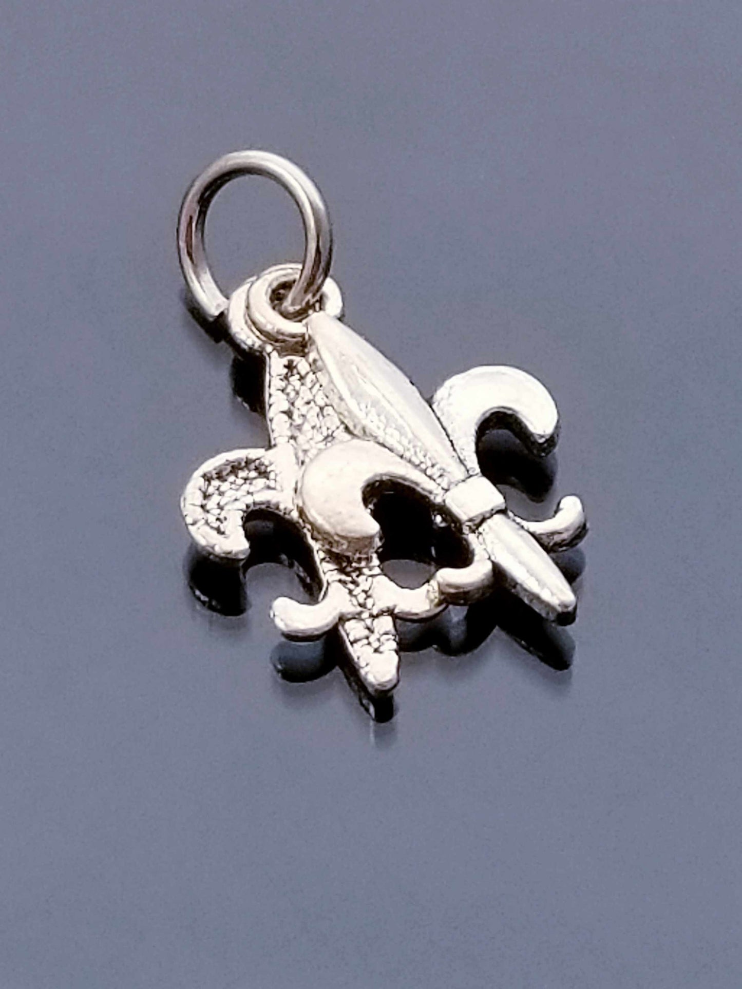 Fleur de Lis Charm /Christian Charm image 1
