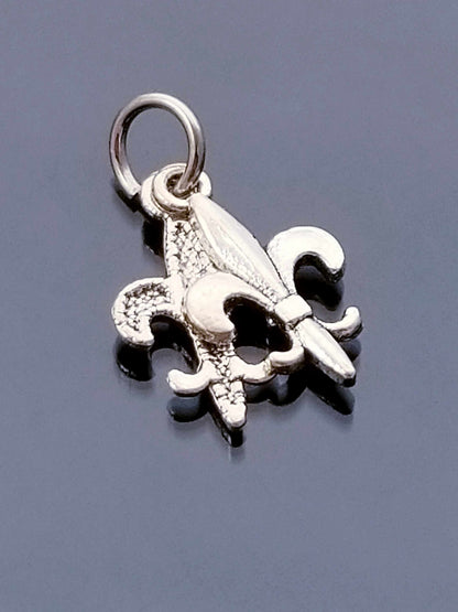 Fleur de Lis Charm /Christian Charm image 1