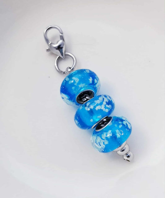 Glow-in-the-Dark Purse Charm - Luminous Clip-On Accessory