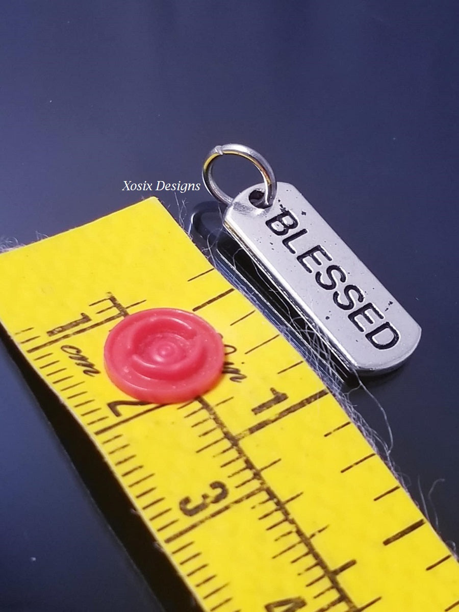 Blessed Charm/ Christian Charm /For Bracelet Bangle Necklace image 1