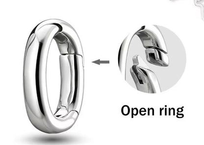 7.5 Inch Chunky Charm Bracelet - Silver Charm Bracelet - 925 SS Texas Love Collection