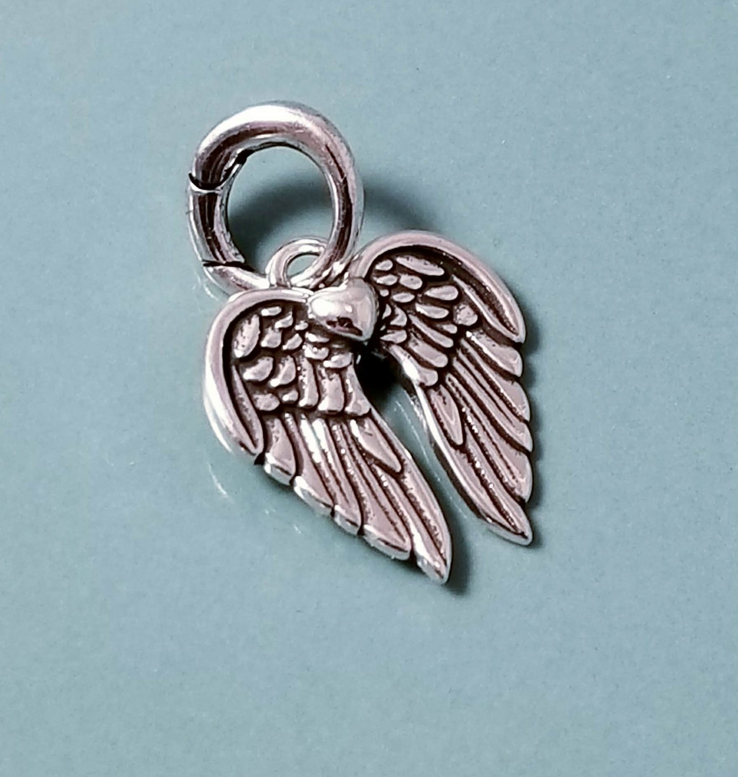 7.5 Inch Chunky Charm Bracelet - Silver Charm Bracelet - 925 SS Texas Love Collection