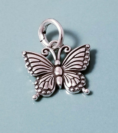 7.5 Inch Chunky Charm Bracelet - Silver Charm Bracelet - 925 SS Texas Love Collection