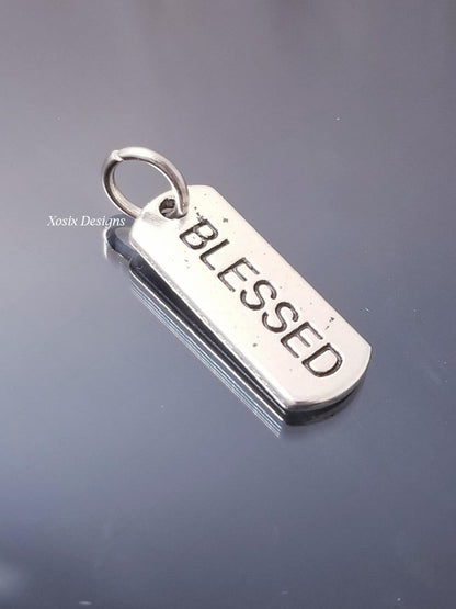Blessed Charm/ Christian Charm /For Bracelet Bangle Necklace image 0