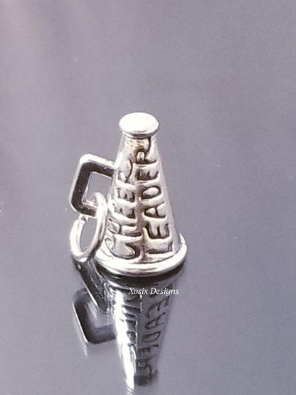 Cheerleader Charm /Sports Charm /For Bracelet Bangle Necklace image 1