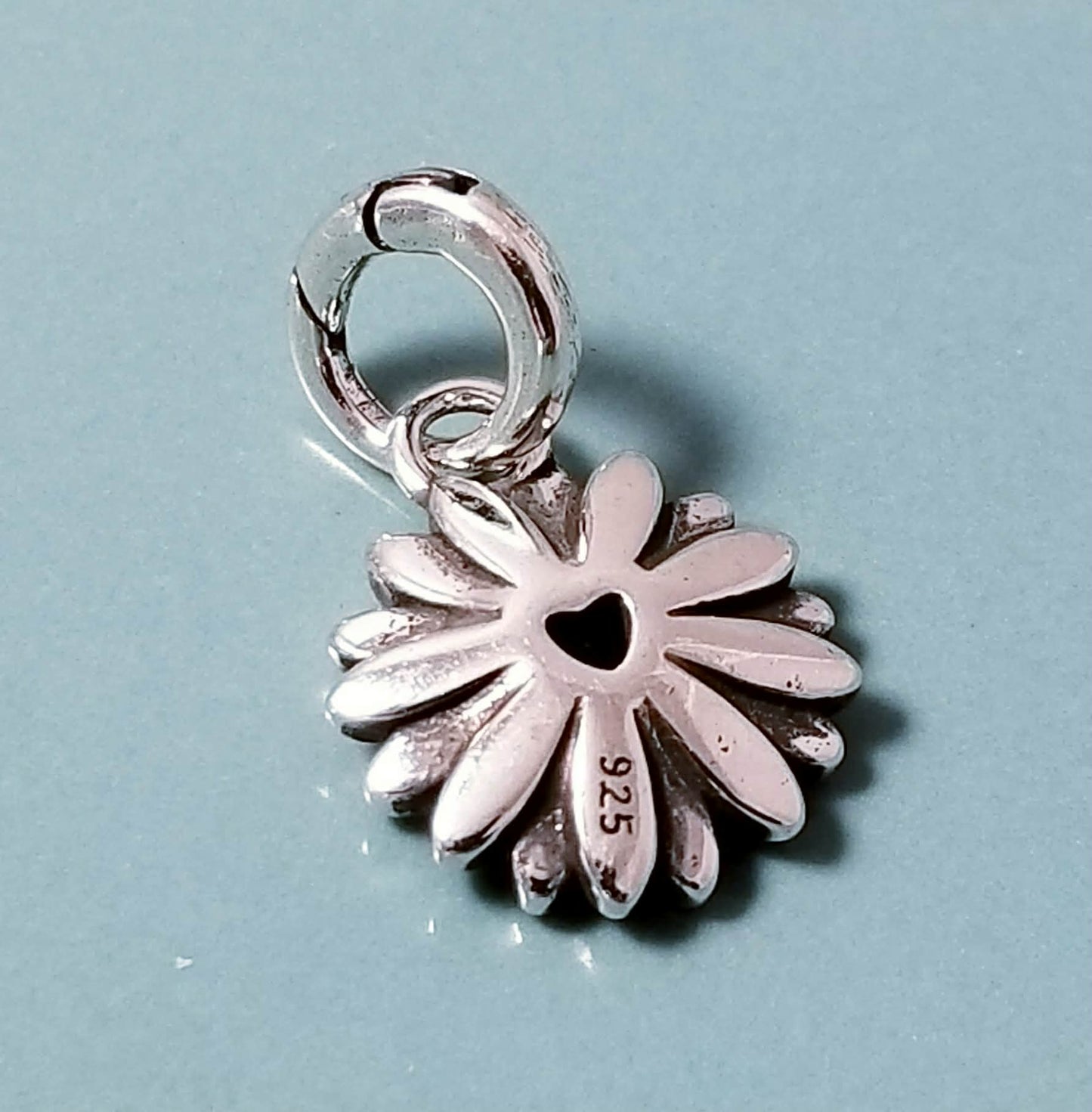 7.5 Inch Chunky Charm Bracelet - Silver Charm Bracelet - 925 SS Texas Love Collection