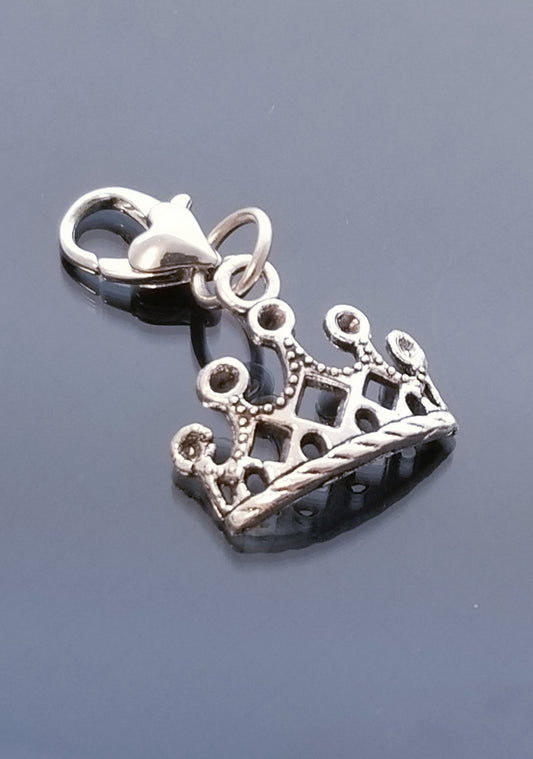 Tiara on Heart Lobster Charm